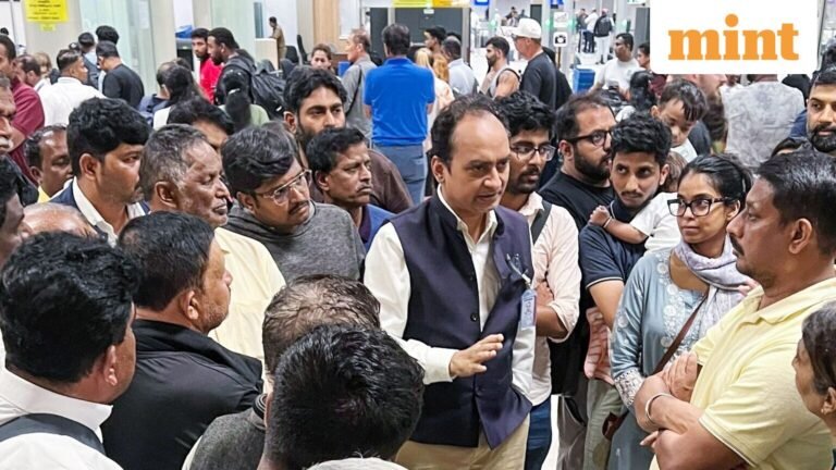 Cyclone Ditwah: 400 Indians evacuated from Colombo airport amid bad weather | Today’s news