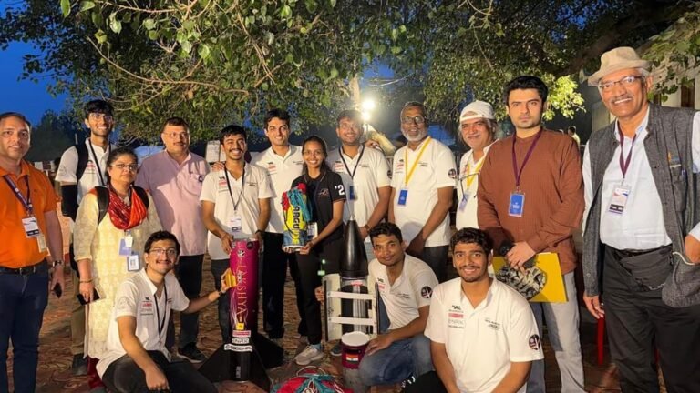 Bengaluru: RVCE’s Lakshya rocket wins IN-SPACe’s Model Rocketry Competition