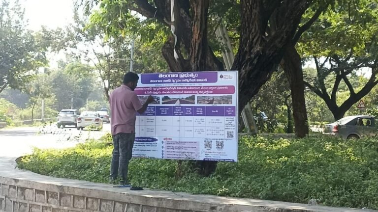 163 open plots in Thorrur, Bahadurpally and Kurmalguda to be auctioned on November 17, 18