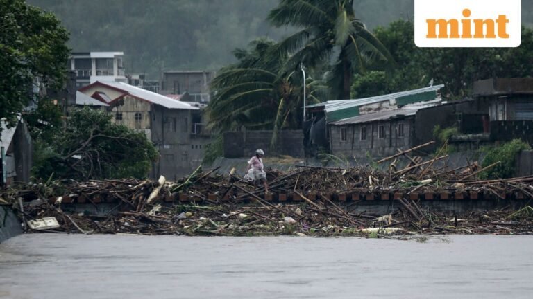 Super typhoon Fung-wong hits Philippines, 2 dead, 1 million evacuated amid floods, landslides and devastation: See pictures | Today’s news