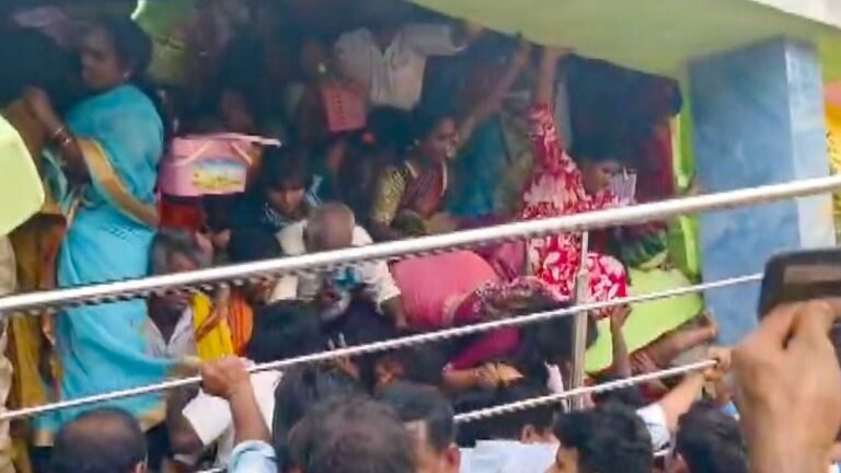 Andhra temple stampede: 10 dead, several injured, terrified screams heard – What caused the tragedy? | Today’s news