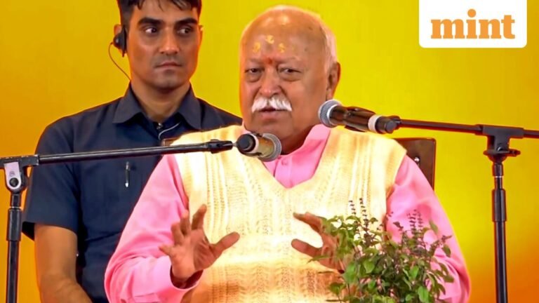 Anyone who is proud of Bharat is a Hindu: RSS chief Mohan Bhagwat | Today’s news