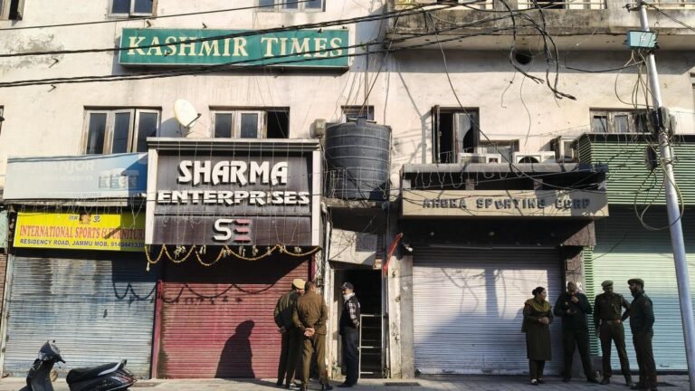Special Cell of J&K Police searches Kashmir Times office in Jammu