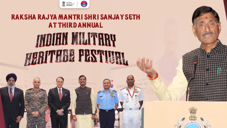Indian Military Heritage Festival 2025 Begins; The minister emphasizes the need to preserve the military heritage