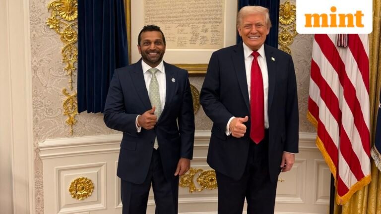 ‘Totally made up’: Karoline Leavitt says Trump ‘laughed’ at report he considered firing Kash Patel from FBI | Today’s news