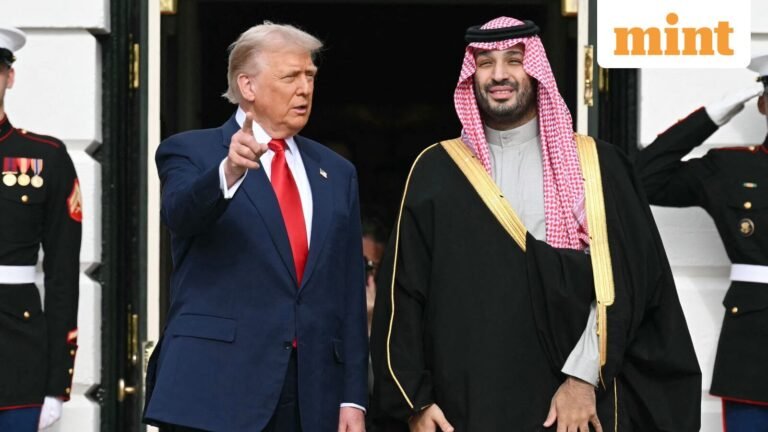 Trump welcomes Saudi Arabia’s Crown Prince Mohammed bin Salman to White House for grand reception — Watch | Today’s news