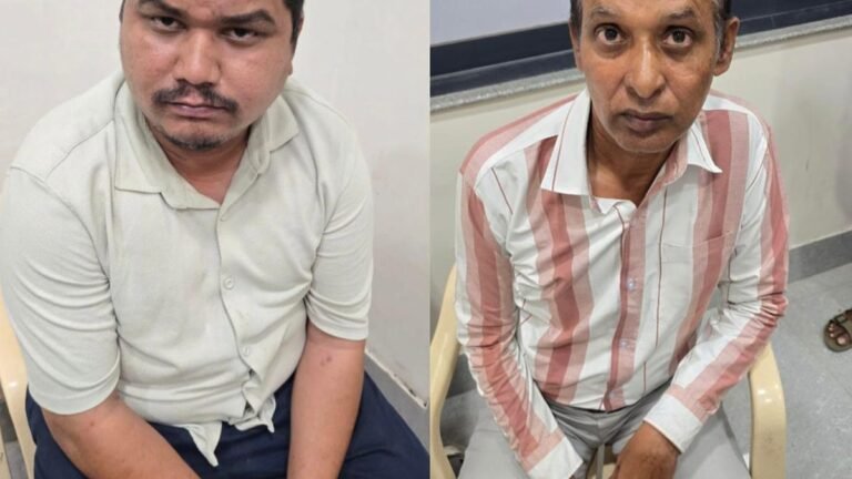 Asifabad Civil Supplies officials caught accepting ₹75,000 bribe