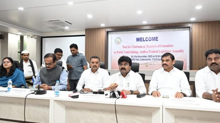 Legislative panel highlights financial indiscipline in Kadapa institutions