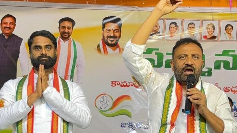 But Malikarjun takes charge as Kamareddy DCC Chief