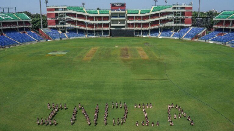 Security has been tightened at the Arun Jaitley Stadium for the Ranji Trophy following an explosion near Red Fort