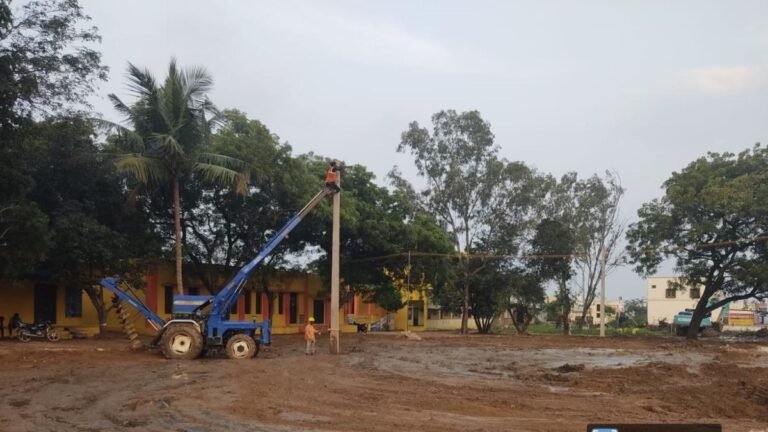 NHAI is paying ₹5.6 crore as compensation for the demolition of classrooms near Katpadi