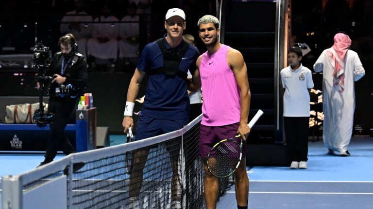 Jannik Sinner defeats Carlos Alcaraz again and receives a big boost ahead of the ATP Finals