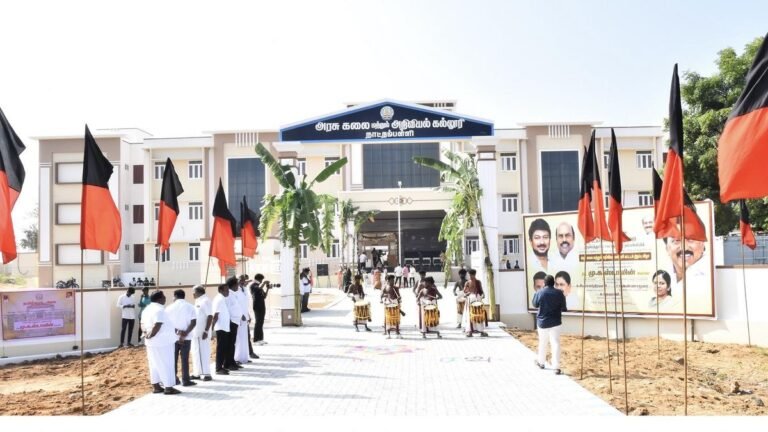 Stalin practically inaugurates Government Arts & Science College campus in Tirupattur