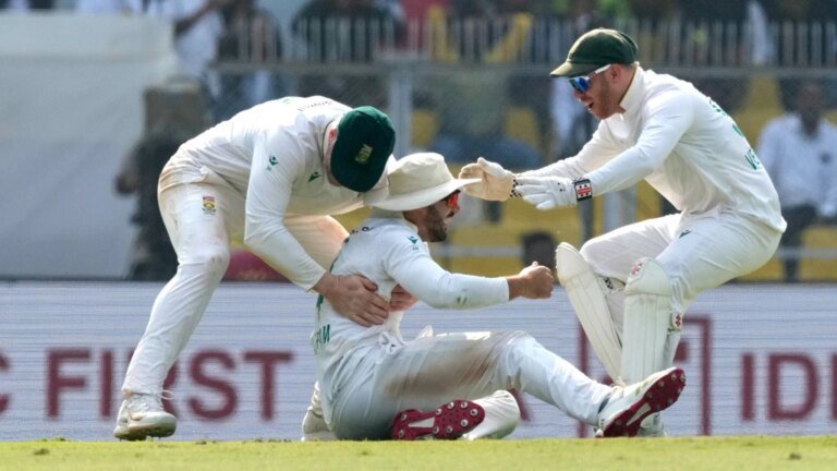 Watch: Aiden Markram’s superhuman flying catch leaves India in deep trouble