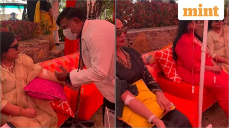 What is an IV bar? The Questionable Luxury Health Trend Making Its Way Into Indian Weddings | Today’s news