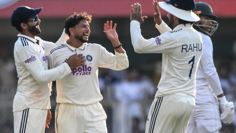 IND v SA 2nd Test: After chaos in Kolkata, Kuldeep pulls India ahead in Guwahati slugfest