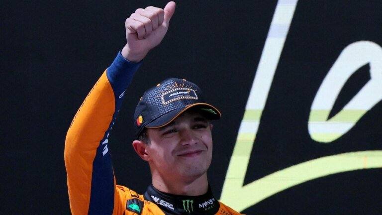 GP Las Vegas: Championship leader Norris took pole position, Hamilton was last in qualifying