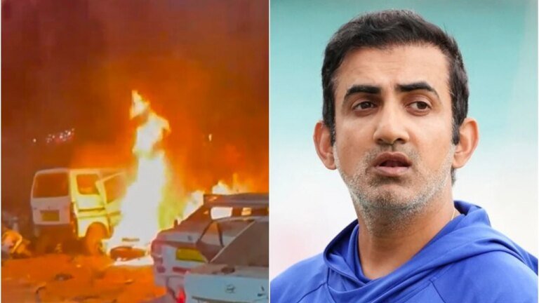 Gautam Gambhir leads the Indian cricket fraternity in mourning the victims of the Delhi blast