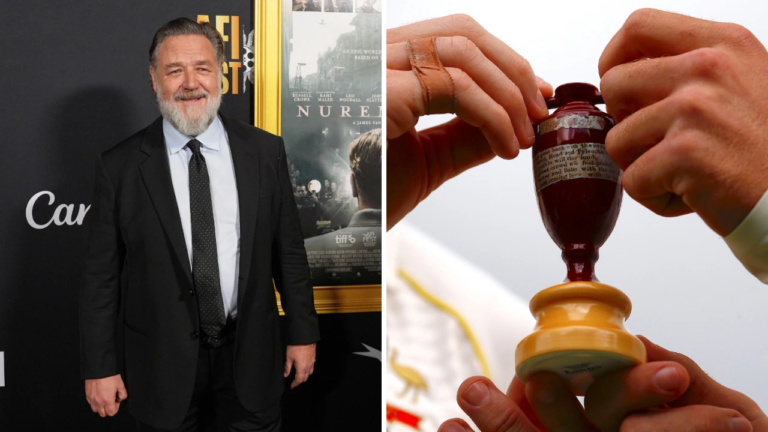 The Ashes and Russell Crowe: A cricketing connection few know about