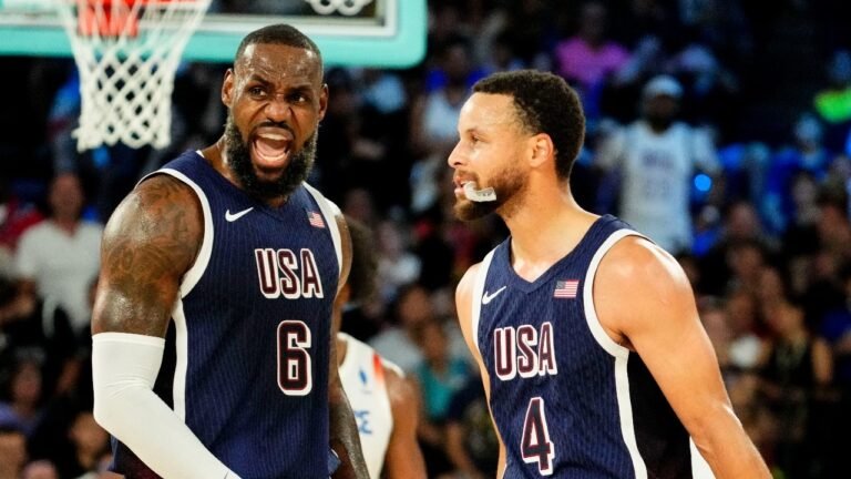 LeBron James hints at skipping 2028 Los Angeles Olympics, Curry’s return uncertain
