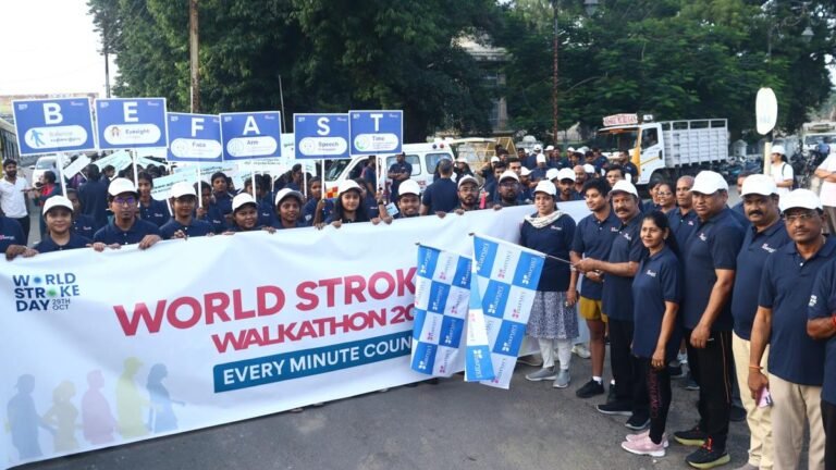 Naruvi Hospital is holding a walkathon to raise awareness of stroke