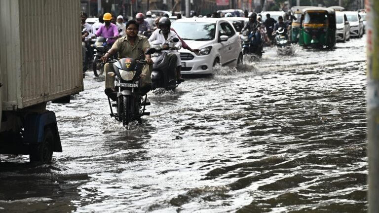 Many places in Andhra Pradesh are receiving rain due to low pressure