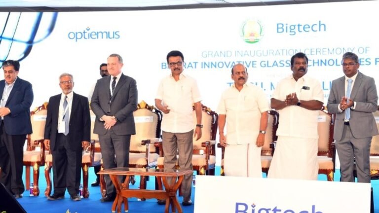 TN CM Stalin inaugurates Bigtech’s Gorilla Glass manufacturing unit near Chennai