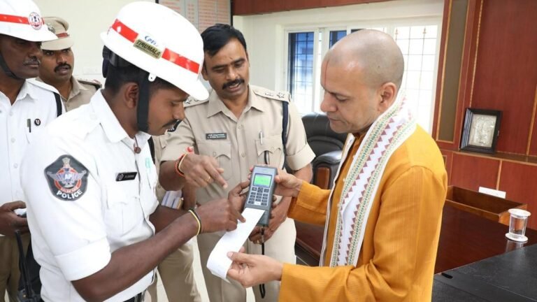 TTD donates breathalyzers to Tirupati police