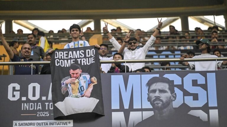 Multi-layered security at Arun Jaitley Stadium ahead of soccer player Messi’s visit