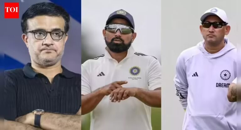 ‘I really don’t see any reason’: Sourav Ganguly questions Ajit Agarkar over Mohammed Shami’s omission in India | Cricket News – The Tech Word News