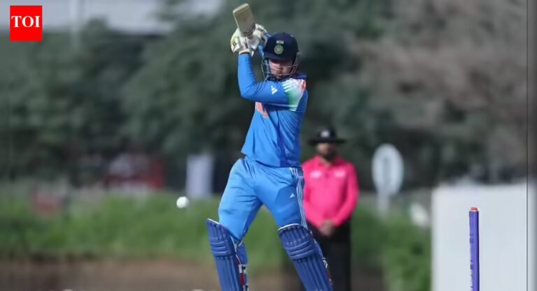 India Under 19 301/3 in 38.5 overs | IND vs. United Arab Emirates live scores IND vs. UAE U19 Men’s Asia Cup 2025: Suryavanshi, George steady India after Ayush Mhatre’s early strike
