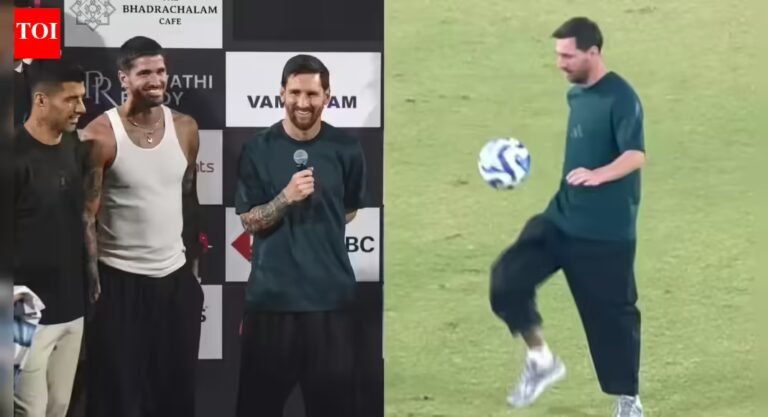 Smiles, photos and football: Hyderabad set things right for Lionel Messi after Kolkata mess; GOAT India Tour back on track | Football News – The Tech Word News