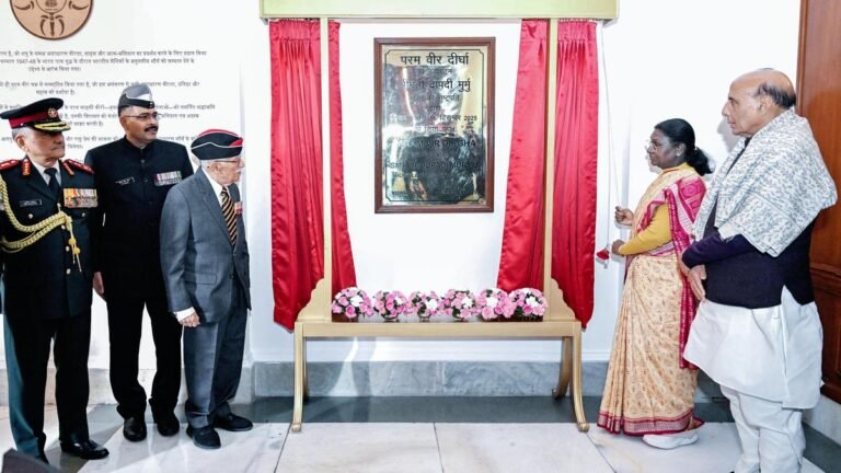 The Rashtrapati Bhavan displays portraits of all 21 Param Vir Chakra awardees