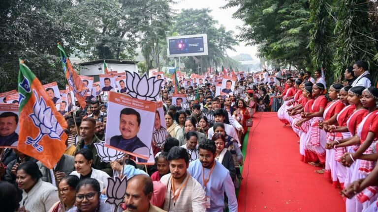 Nitin Nabin attends meeting of Assam BJP executives, says NDA will protect citizens’ rights