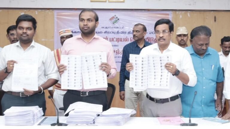 More than 2 lakh voters were removed as part of SIR in Cuddalore district