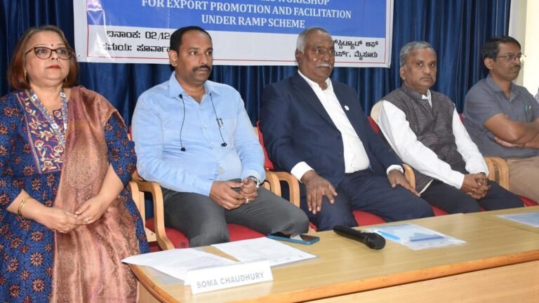 Mysuru’s export potential was highlighted in an awareness workshop