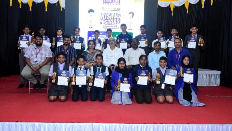 Hindu in School Science Fest and Ramanujan Spark Quest ends successfully