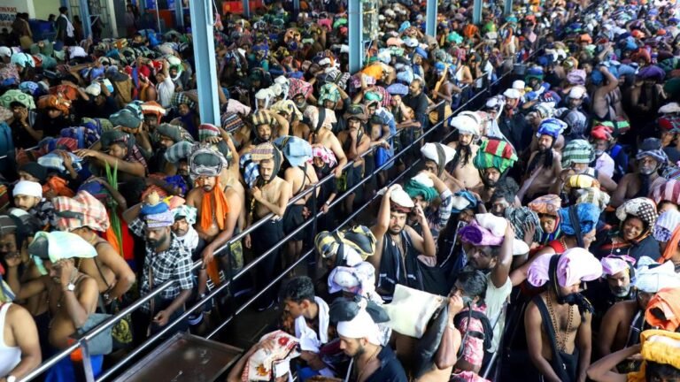 Sabarimala is seeing an increase in foot traffic on forest roads