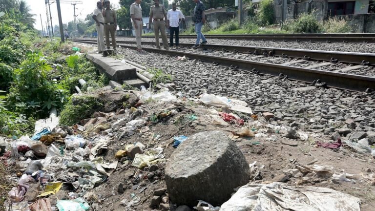 Stone grinding in the middle of railway track in Kochi creates panic, probe on