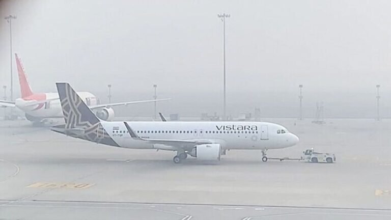 Delhi Weather: 40 flights cancelled, four diverted, says Delhi airport | Today’s news
