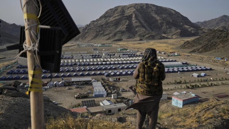 Five members of the Pakistani police were killed in the bombing and shooting