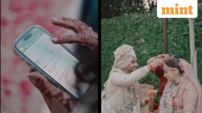 Couple forgets sindoor on wedding day, Blinkit enters; Netizens say ‘khoon se maang barunga’ lost moment | Today’s news