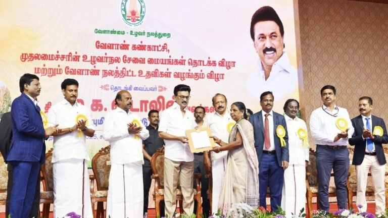 CM Stalin inaugurates farm expo, ₹700 crore projects in Tiruvannamalai