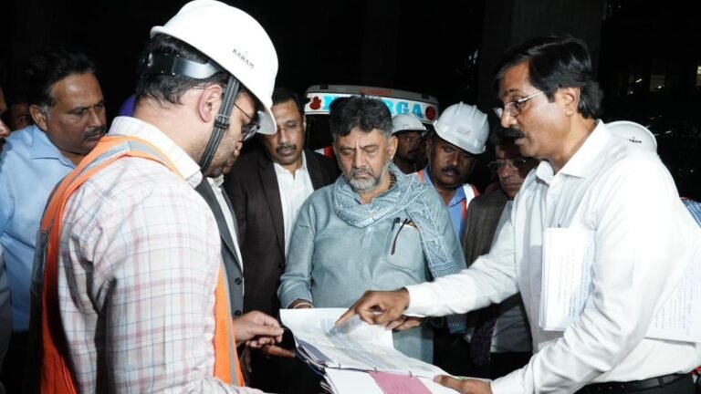 Once five or six Blue Line stations are completed, we plan to commission them: DK Shivakumar