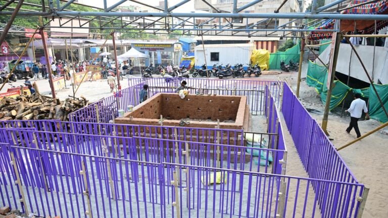 Police throw security blanket over Durga temple for Bhavani Deeksha Viramana