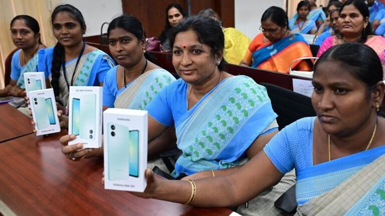 58,000 anganwadi workers have been given smartphones for better service delivery