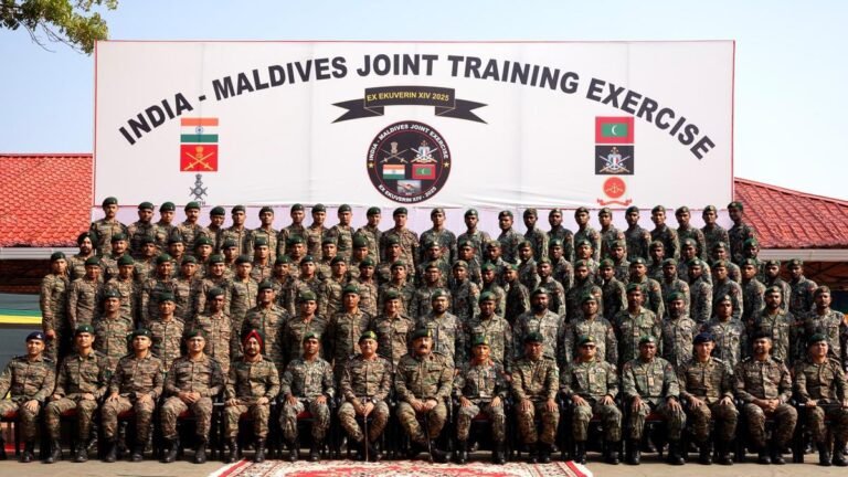India-Maldives military exercise ends in Thiruvananthapuram