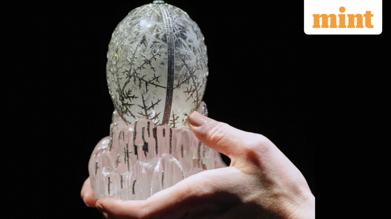 A Fabergé crystal egg made for the Russian royal family sells for $30.2 million – what makes it unique? | Today’s news