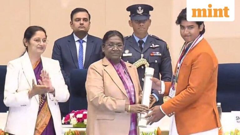 Vaibhav Suryavanshi honored by Pradhan Mantri Rashtriya Bal Puraskar in Delhi | Today’s news