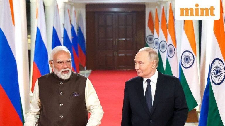Putin’s visit to India LIVE Update: Putin to hold India-Russia summit talks with PM Modi today – What’s on the agenda? | Today’s news